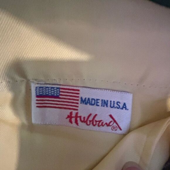 HUBBARD Made in USA Men's Flat Front Gray Dress Pants 33 x 29.5 - Picture 3 of 4